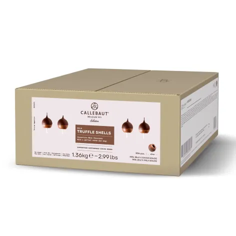 Callebaut Milk Chocolate Truffle Shells